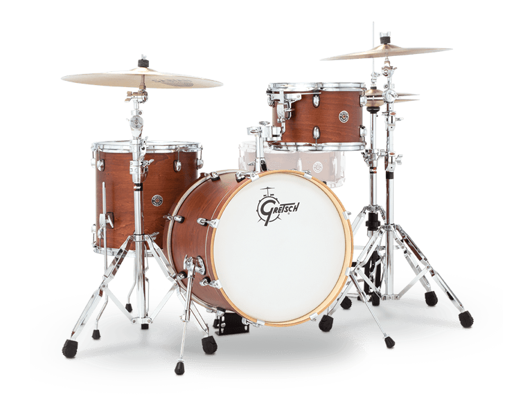 Gretsch Catalina Club 3pc Drum Kit - “Satin Walnut Glaze” (18/12/14)