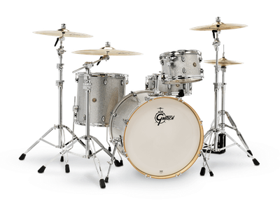 Gretsch Catalina Maple 4pc Drum Kit - “Silver Sparkle” (22/12/16/14)