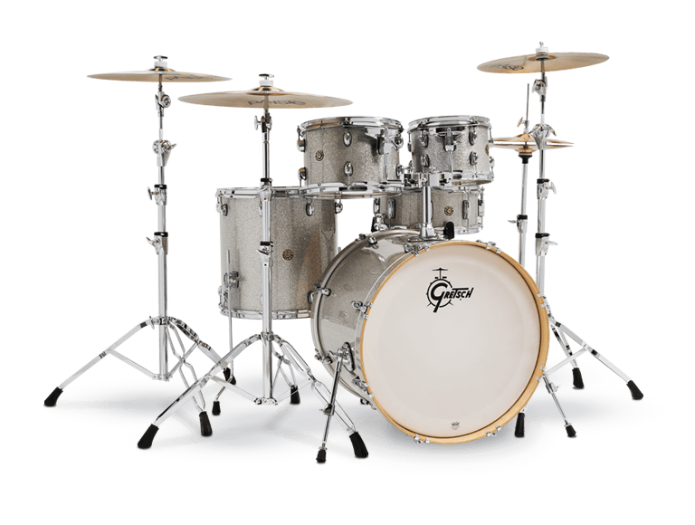 Gretsch Catalina Maple 5pc Drum Kit - “Silver Sparkle” (22/10/12/16/14SN)