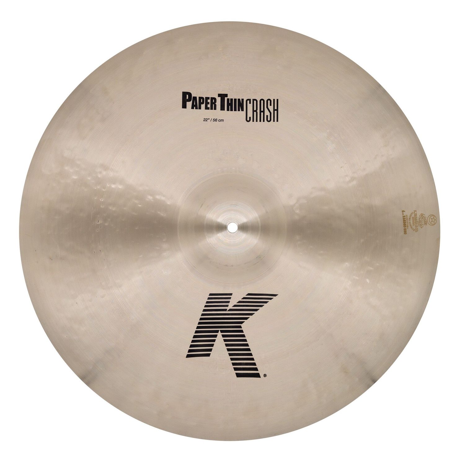 Zildjian 22&quot; K Paper Thin Crash