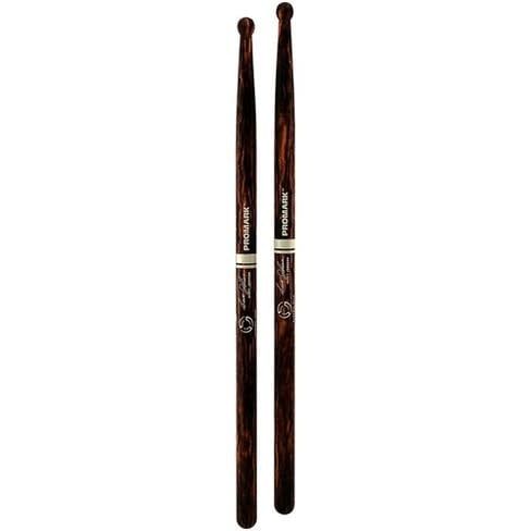 SCOTT JOHNSON MARCHING SNARE STICK FireGrain Hickory, Wood Tip