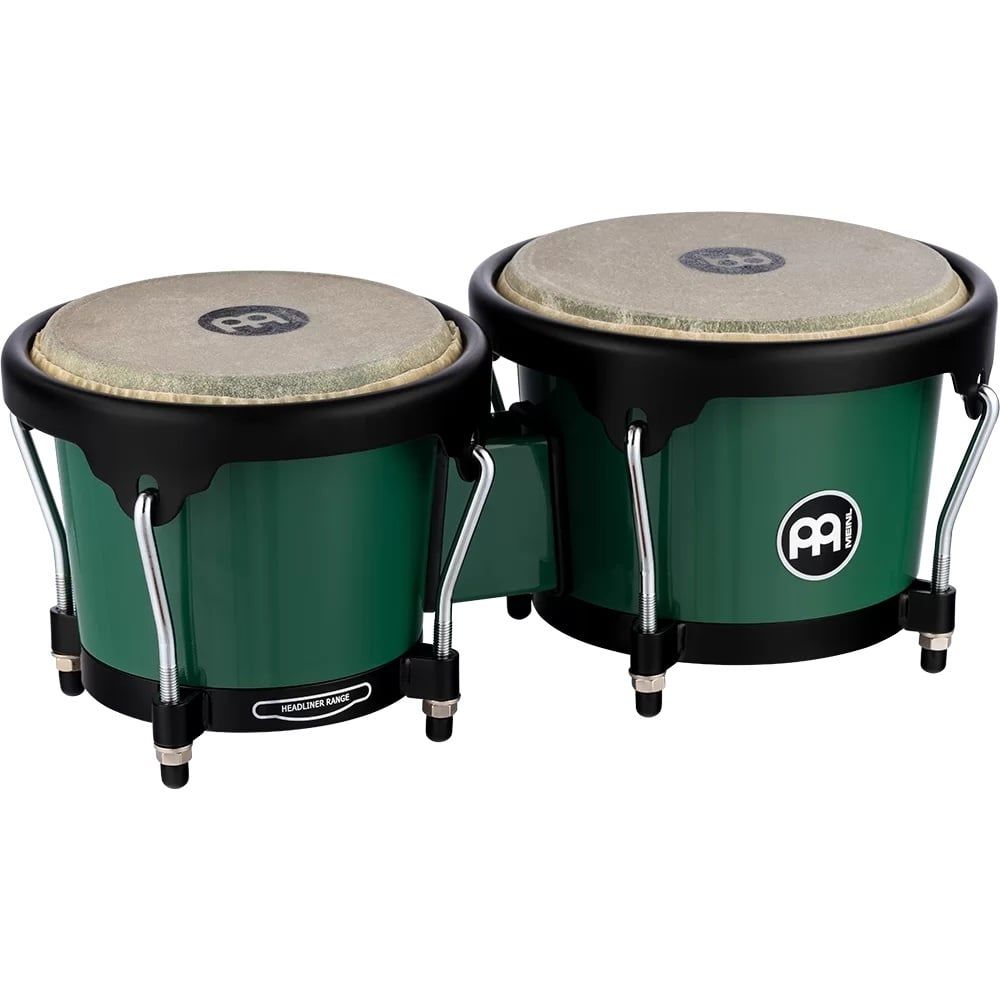 Meinl Percussion Journey Series HB50 Bongo, Forest Green
