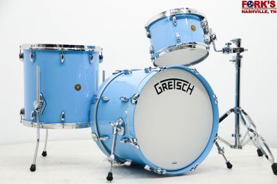 Gretsch Broadkaster 3pc Drum Kit - "Powder Blue"