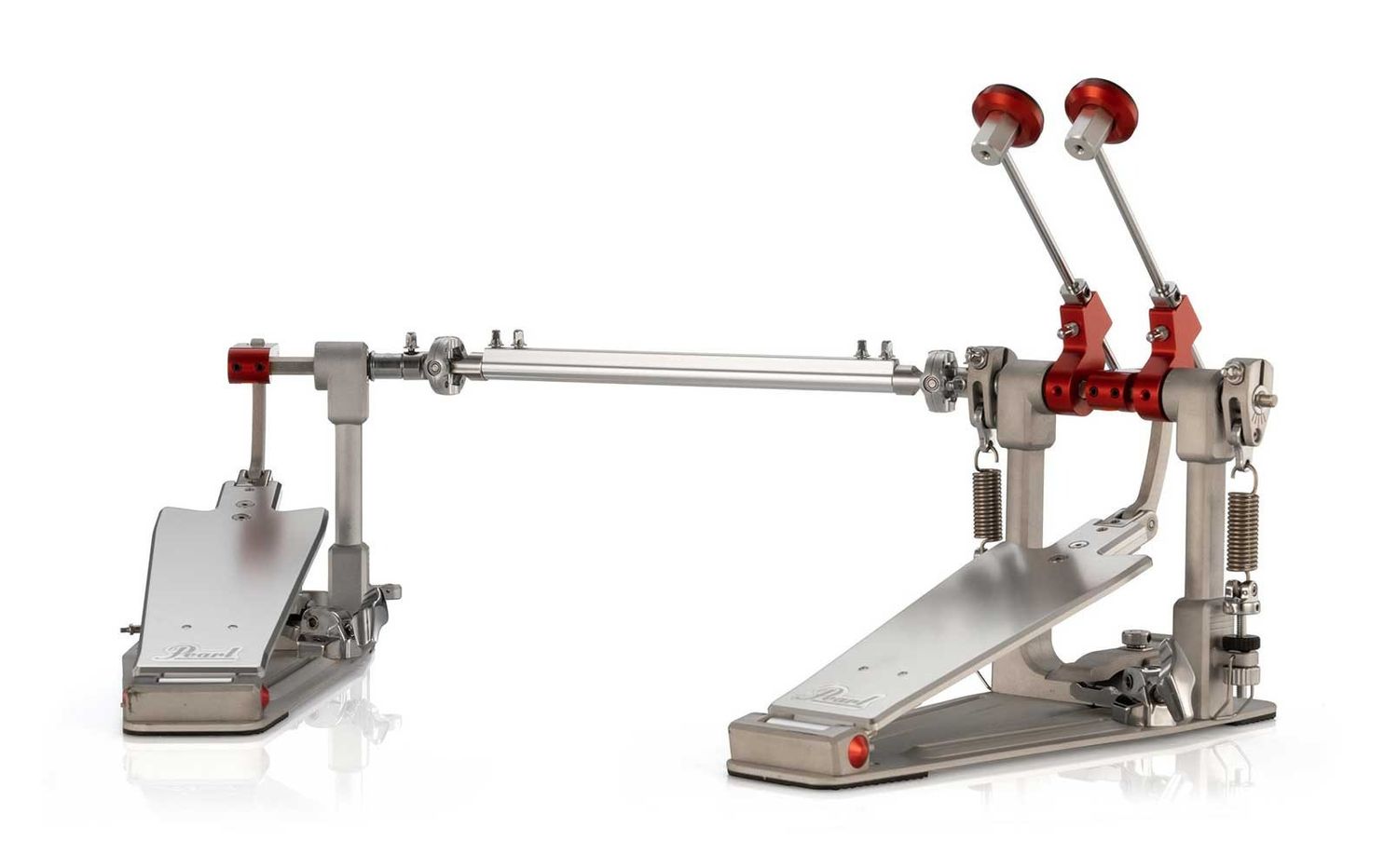 Pearl Demon XR Direct Drive Eliminator Bass Drum Double Pedal w/Case