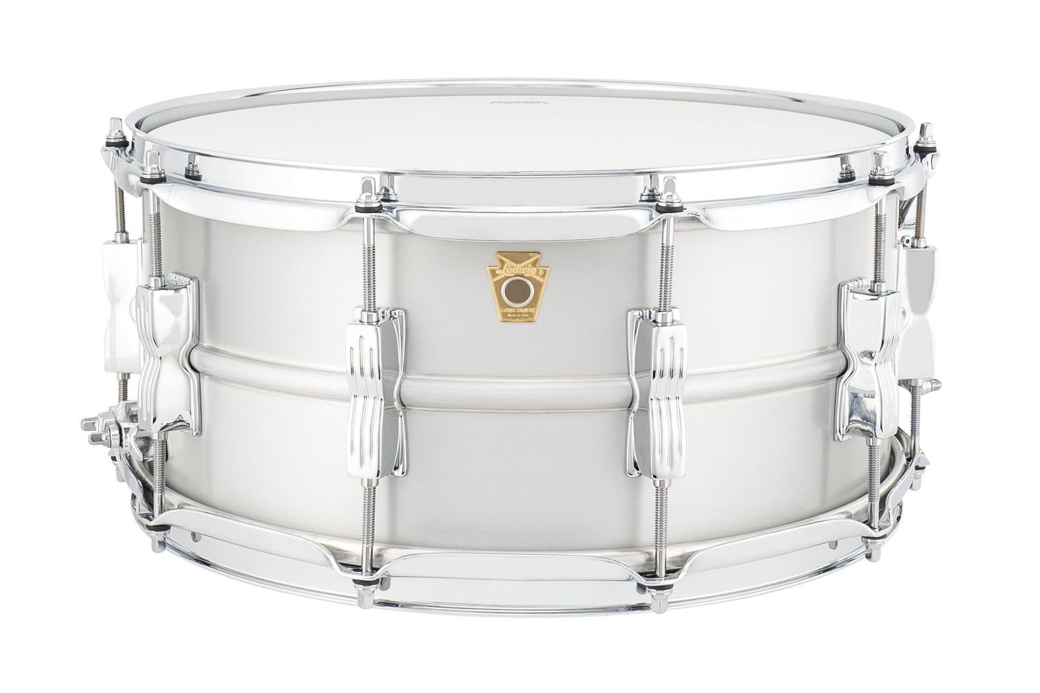 Ludwig 6.5x14 Acro Aluminum Snare Drum w/P86
