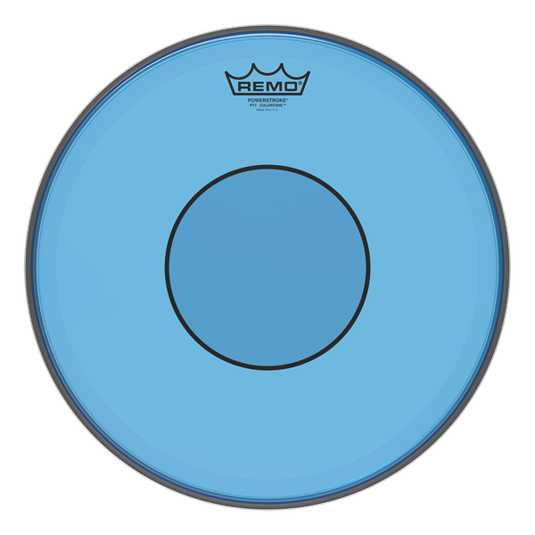 Remo Colortone Powerstroke 77, Color: Blue, Size: 13&quot;