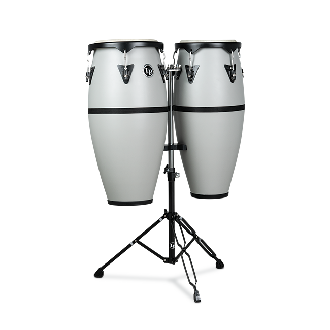 LP 10-11 DISCOVERY CONGA SET W/STD - SLATE GREY