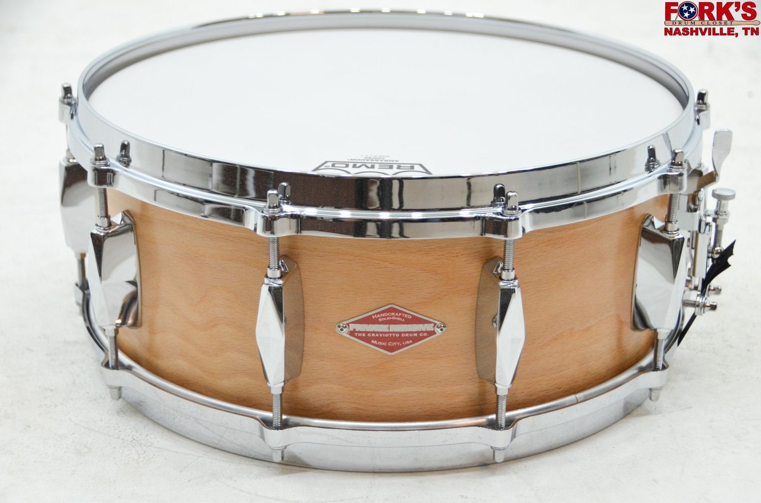 Craviotto Builders Choice Private Reserve 5.5x14 Beech Snare Drum