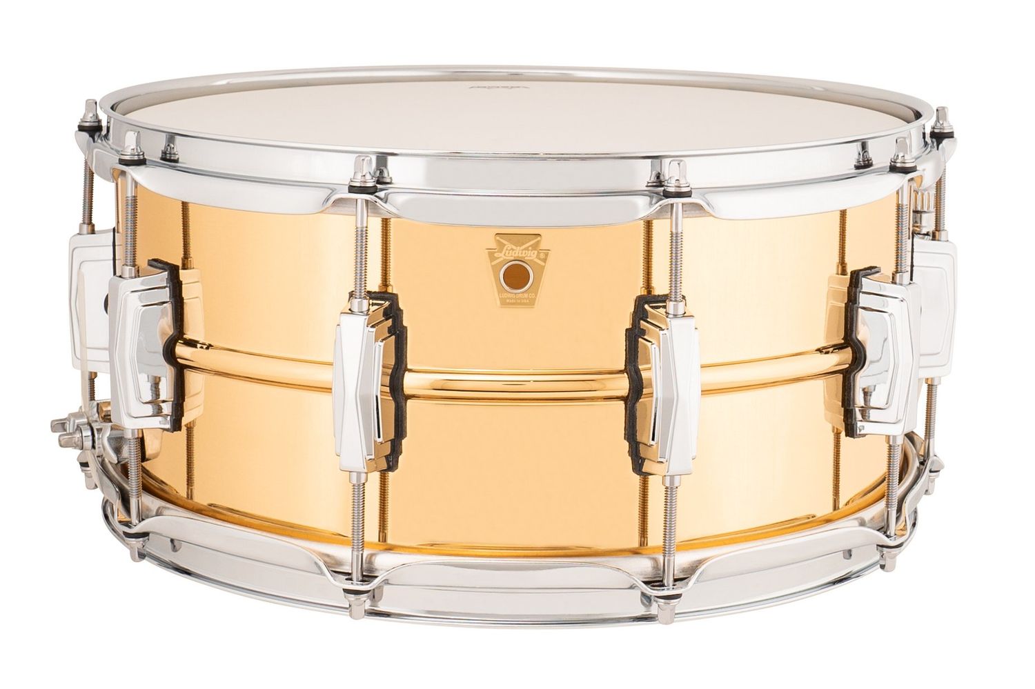 Ludwig 6.5X14 Bronzephonic Snare Drum / Imperial Lugs / Smooth Shell