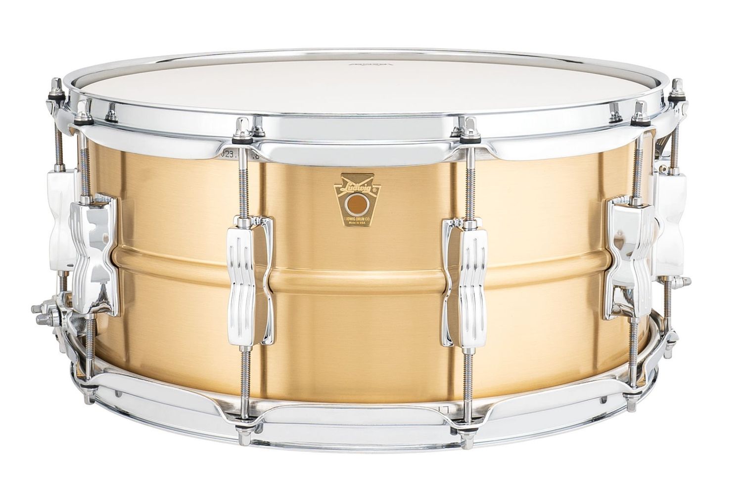 Ludwig 6.5x14 Acro Bronze Snare Drum w/P86