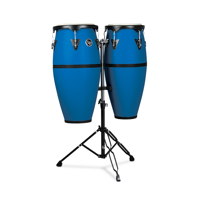 LP 10-11 DISCOVERY CONGA SET W/STD - RACE CAR BLUE