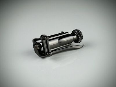 INDe Drum Labs SB1XBK Snare Drum Snare Drum Strainer - Black Nickel - No Butt Plate