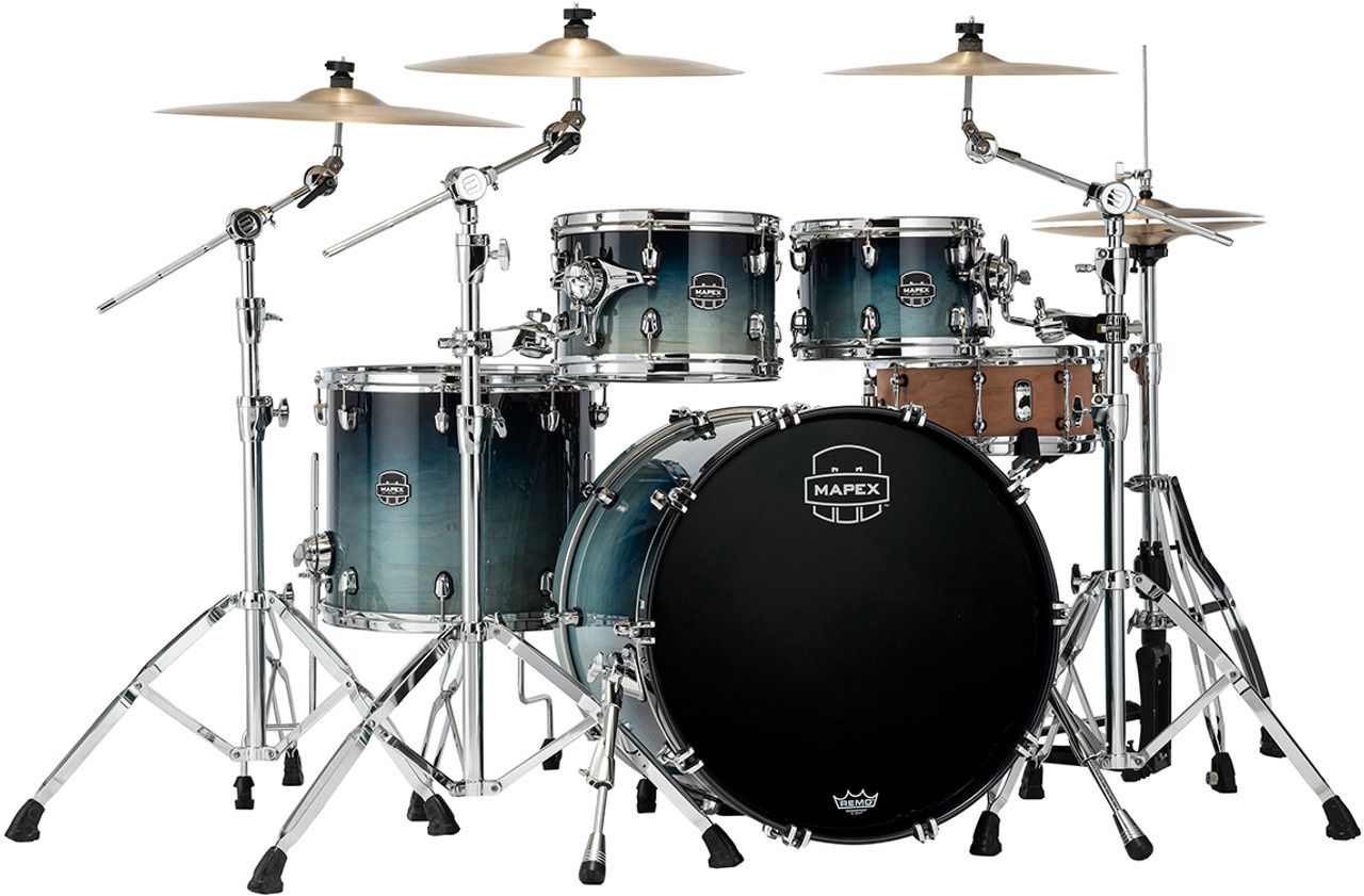 Mapex Saturn 4pc Drum Kit - &quot;Teal Blue Fade&quot;