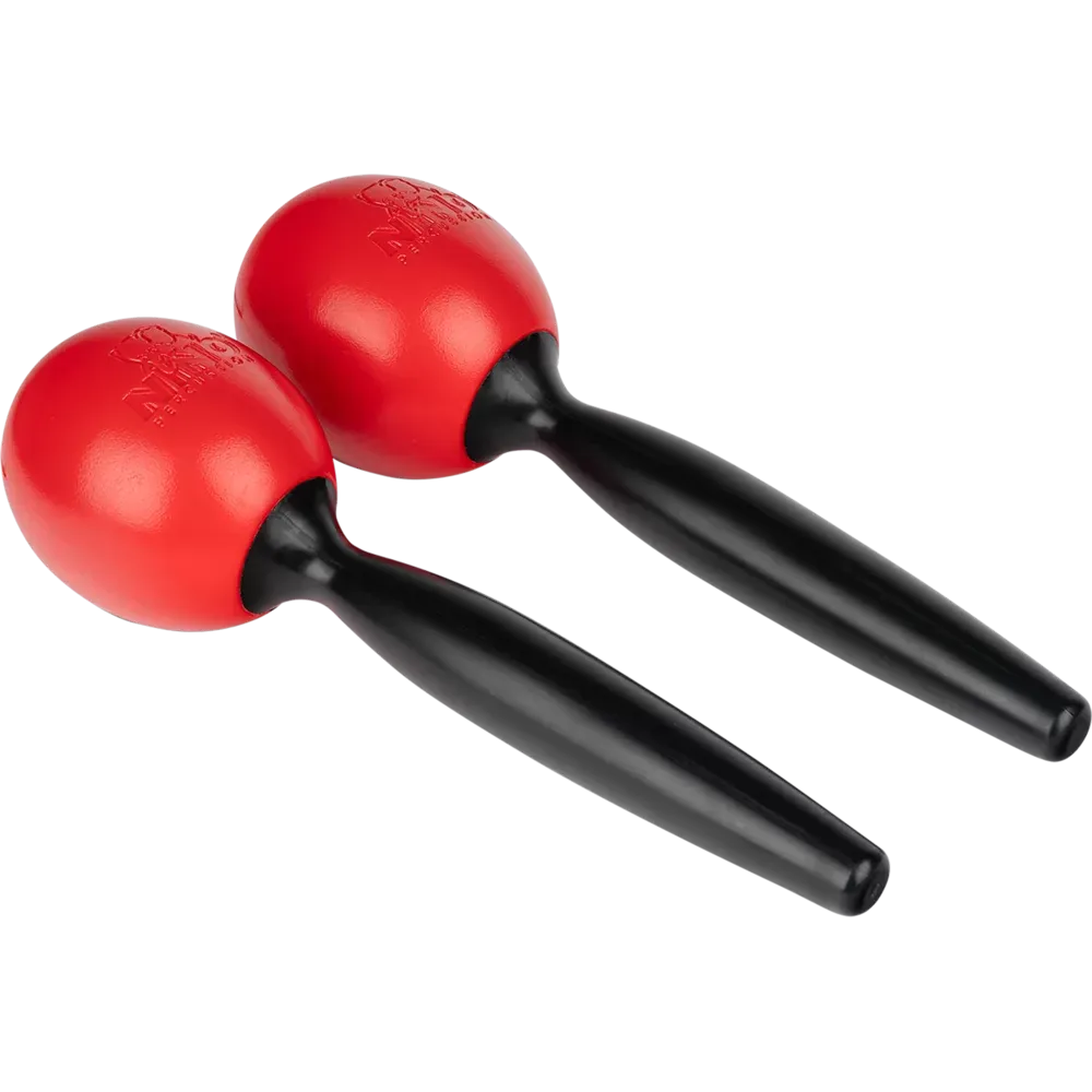 NINO® Percussion Medium ABS Maracas, Pair, Red