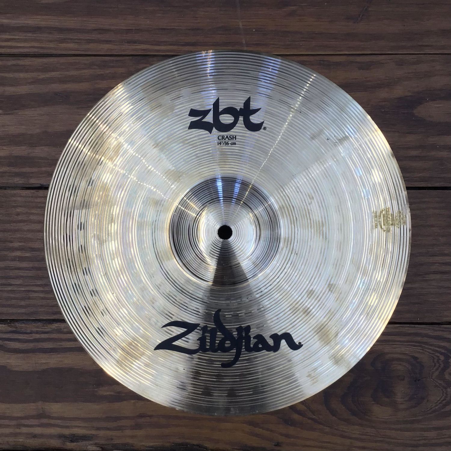 USED Zildjian ZBT 14&quot; Crash Cymbal