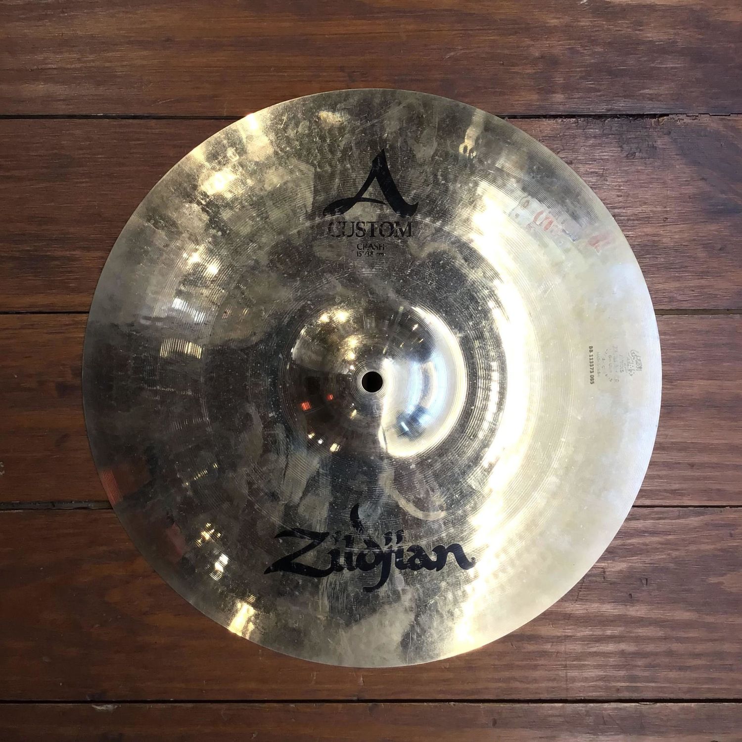 USED Zildjian A Custom 15&quot; Crash Cymbal