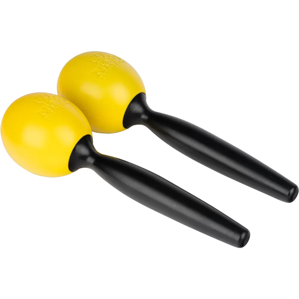 NINO® Percussion Medium ABS Maracas, Pair, Yellow