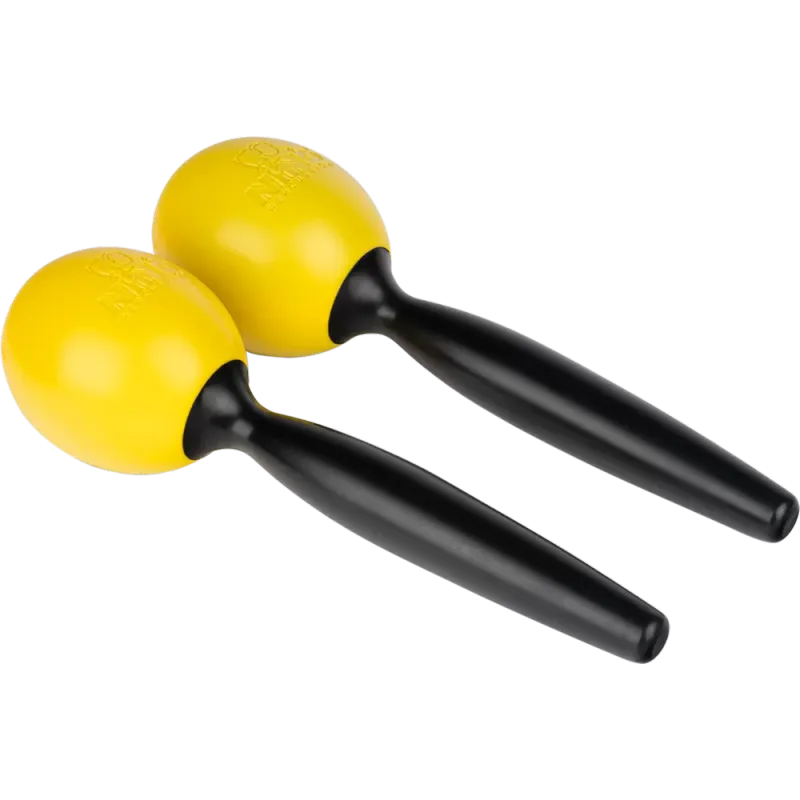 NINO® Percussion Medium ABS Maracas, Pair, Yellow
