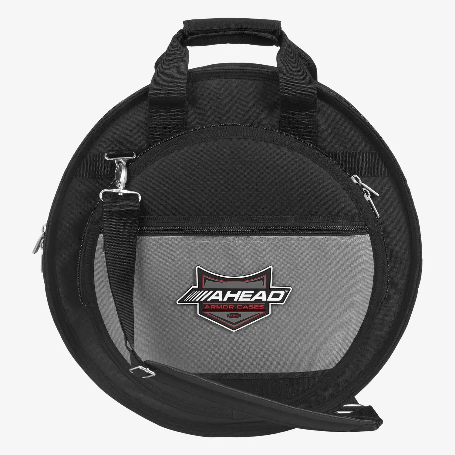 Ahead 20&quot; Deluxe Heavy Duty Cymbal Case W/Handles And Shoulder Strap