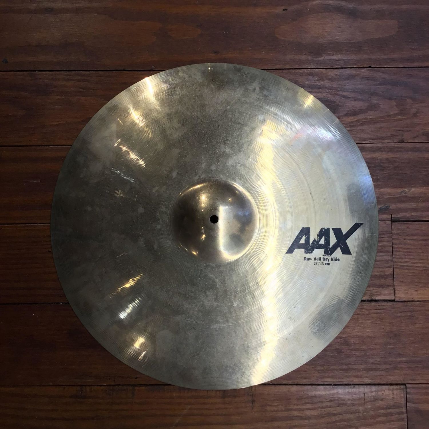USED Sabian AAX 21&quot; Raw Bell Dry Ride Cymbal