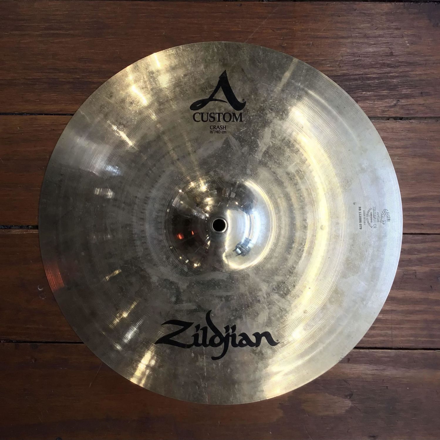 USED Zildjian A Custom 16&quot; Crash Cymbal