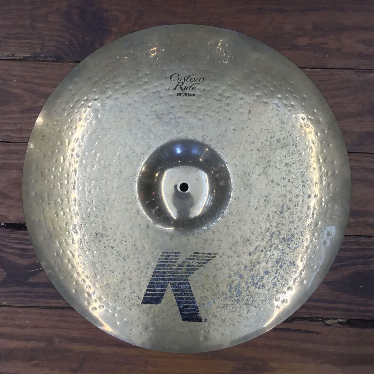 USED Zildjian K Custom 20&quot; Ride Cymbal
