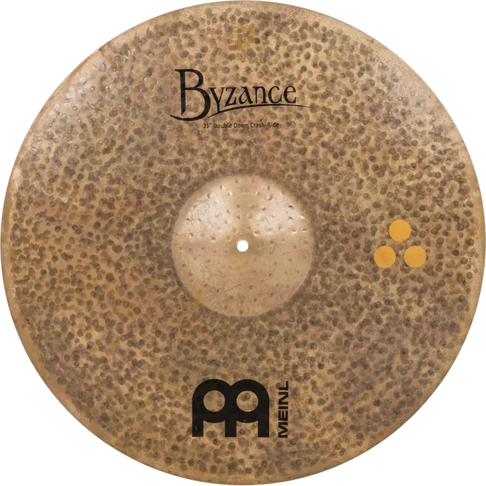 Meinl 21&quot; Byzance Dark Double Down Crash-Ride