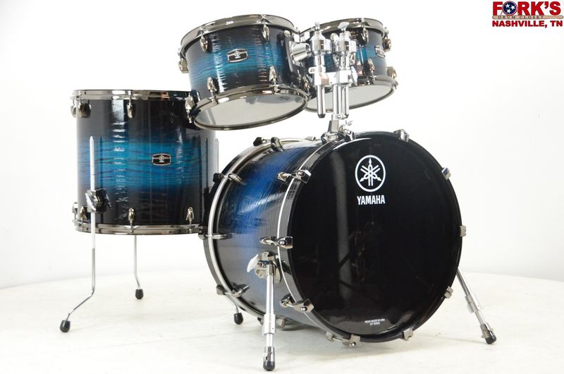Yamaha Live Oak Custom Hybrid 4pc Drum Kit -  &quot;Uzu Ice Sunburst&quot;