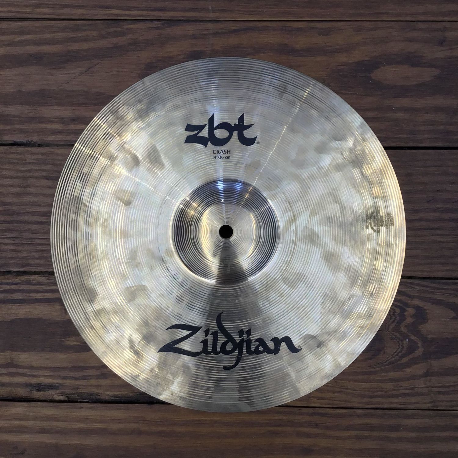 USED Zildjian ZBT 14&quot; Crash Cymbal