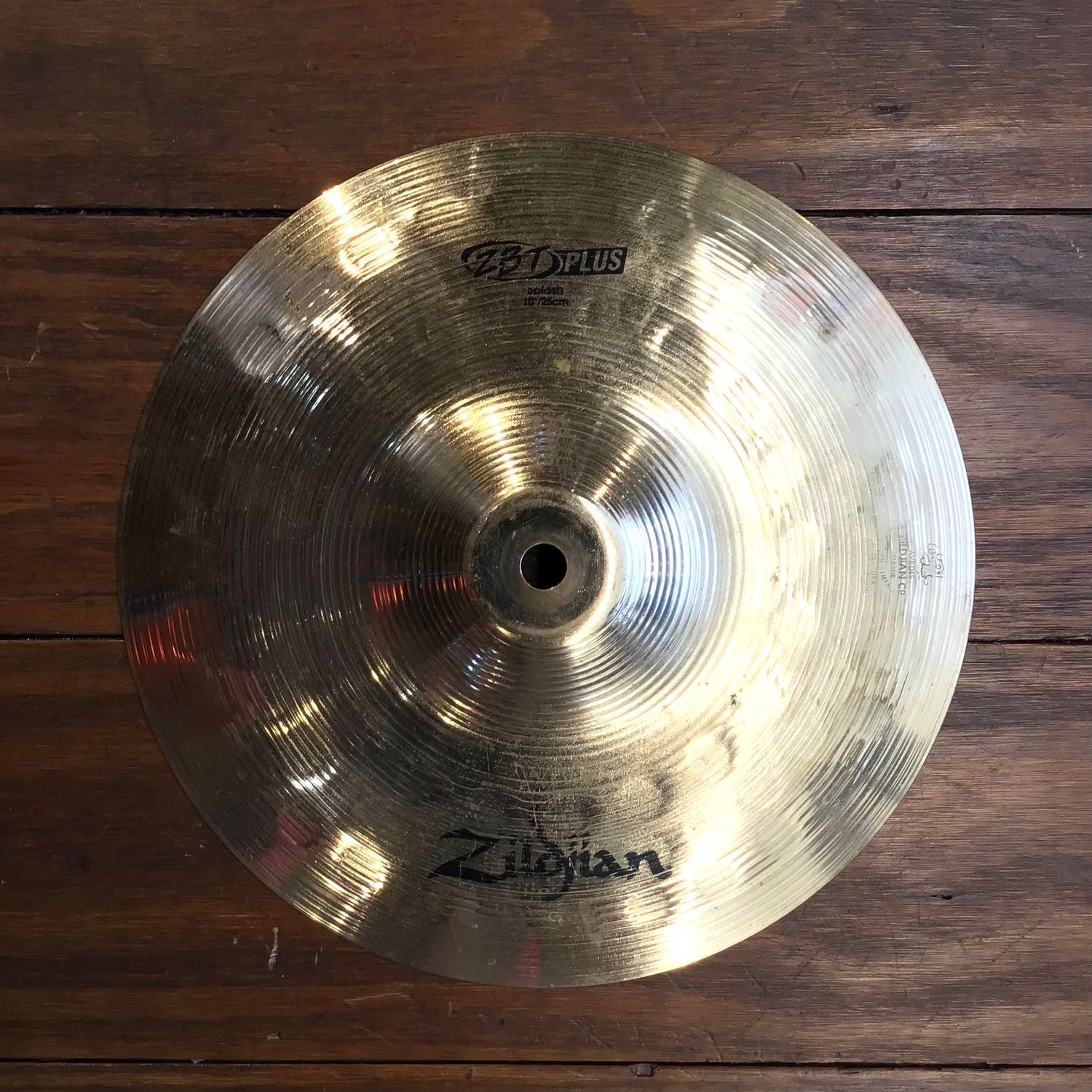 USED Zildjian ZBT PLUS 10&quot; Splash Cymbal