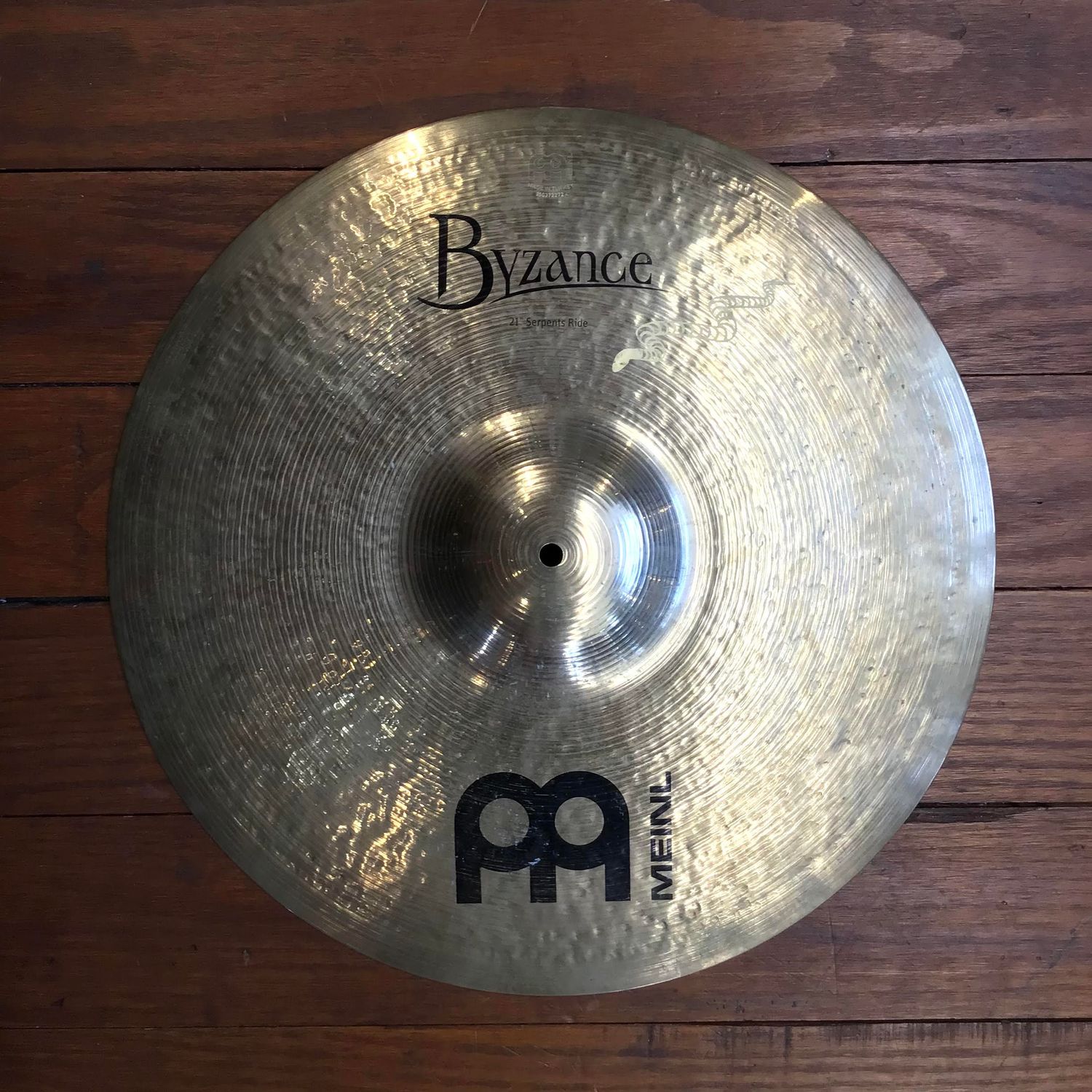 USED Meinl Byzance Brilliant 21&quot; Serpents Ride Cymbal