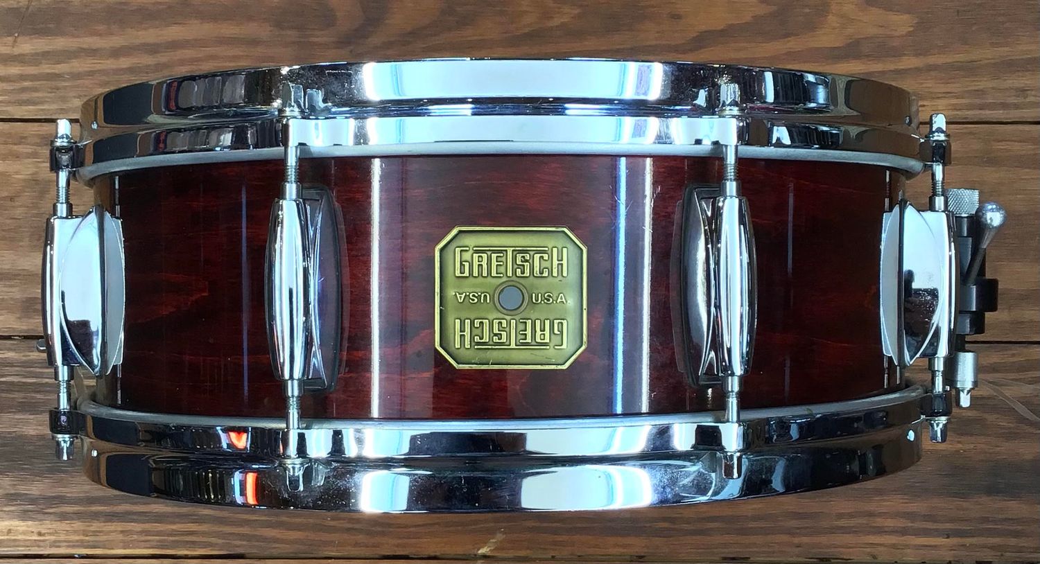 USED Gretsch USA 5x14 Snare Drum - &quot;Rosewood&quot;