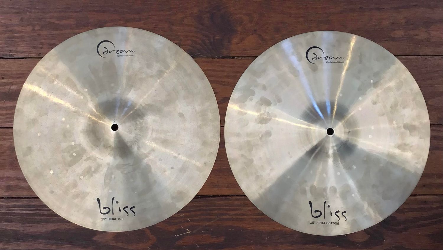 USED Dream Bliss 15&quot; Hi-Hat Cymbals (Pair)