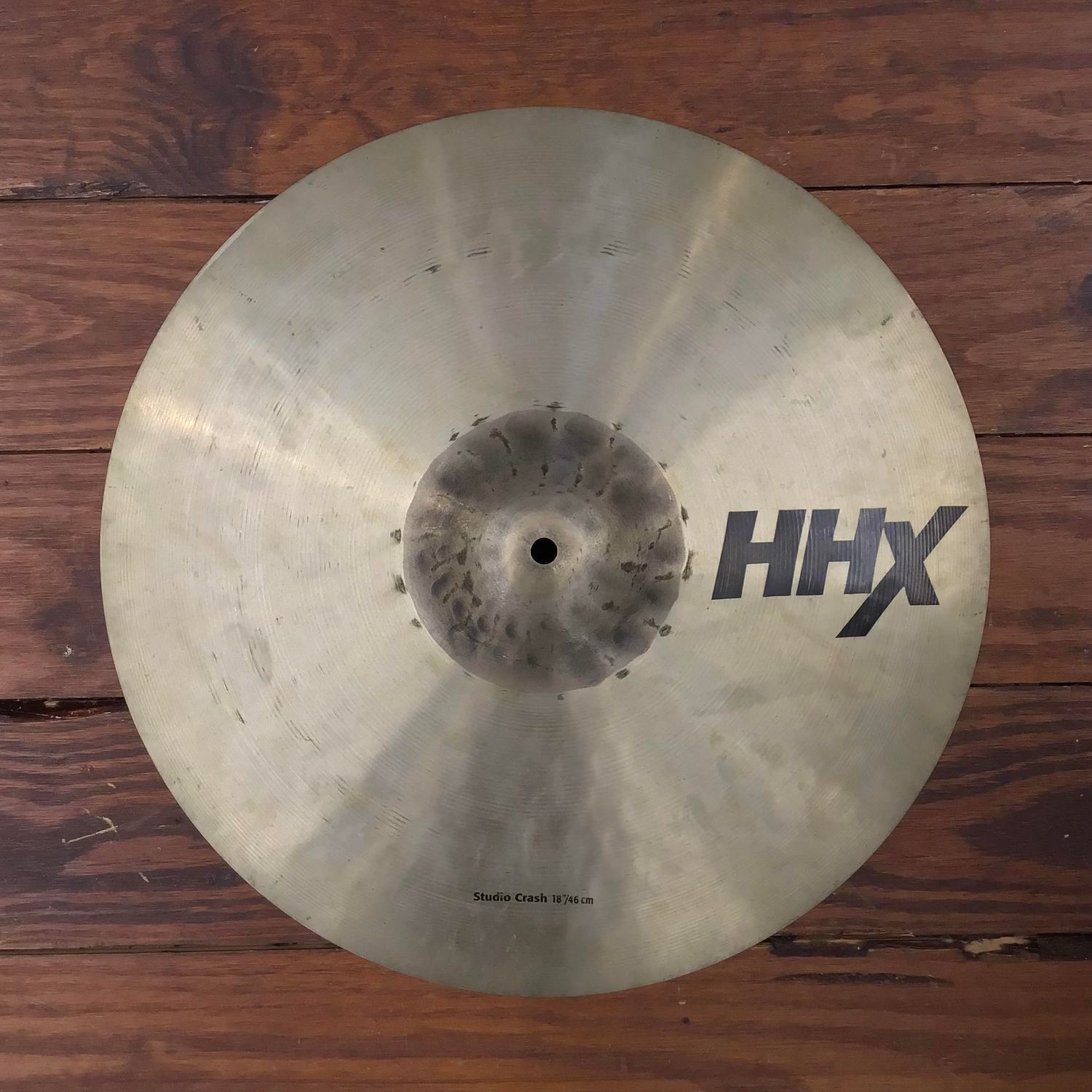 USED Sabian HHX 18&quot; Studio Crash Cymbal