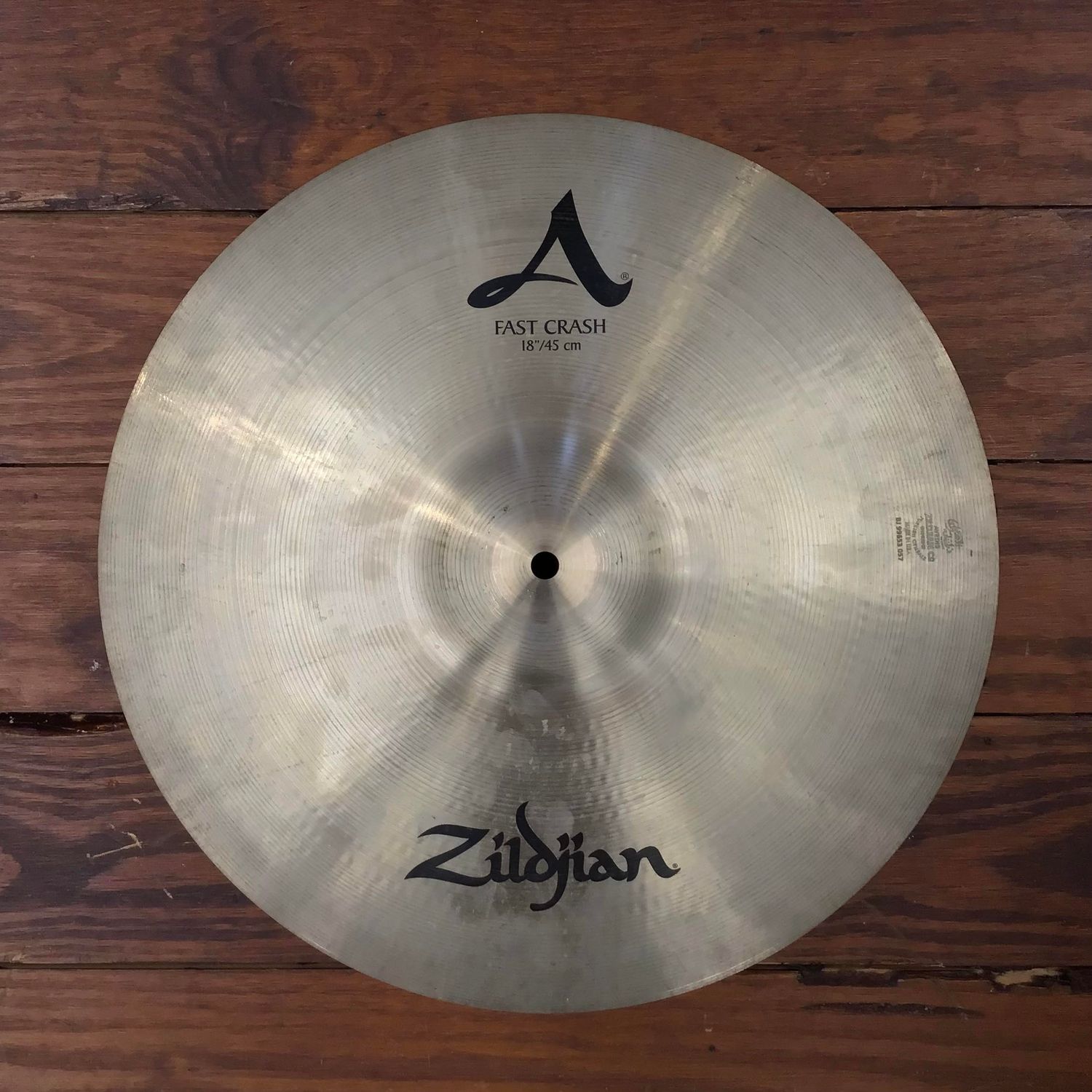USED A Zildjian 18&quot; Fast Crash Cymbal