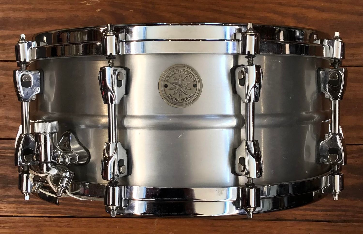 USED Tama Starphonic 6x14 Aluminum Snare Drum