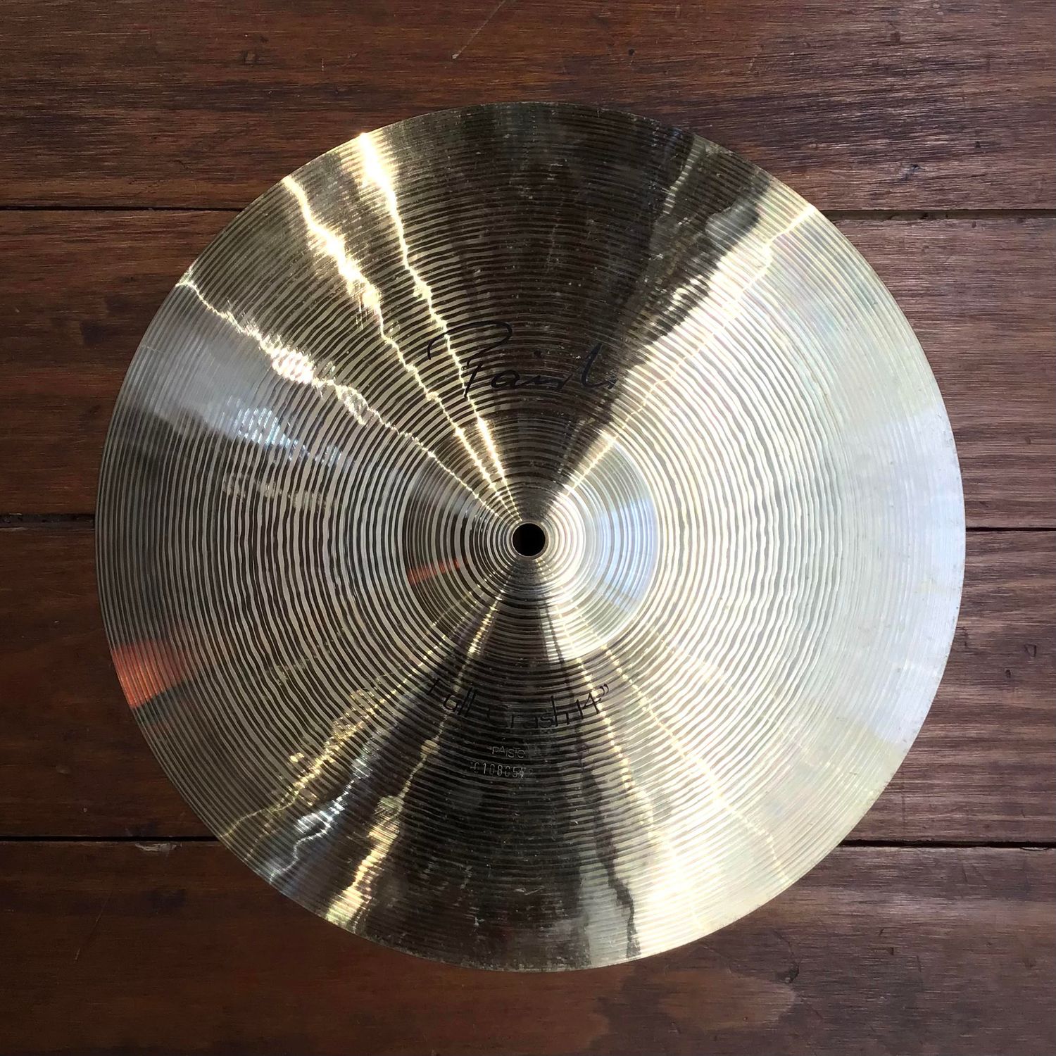 USED Paiste Signature 14&quot; Full Crash Cymbal