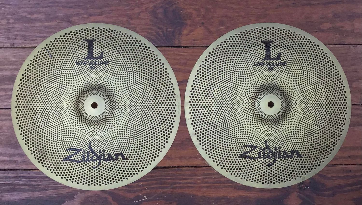 USED Zildjian L80 Low Volume 14&quot; Hi-Hat Cymbals (Pair)