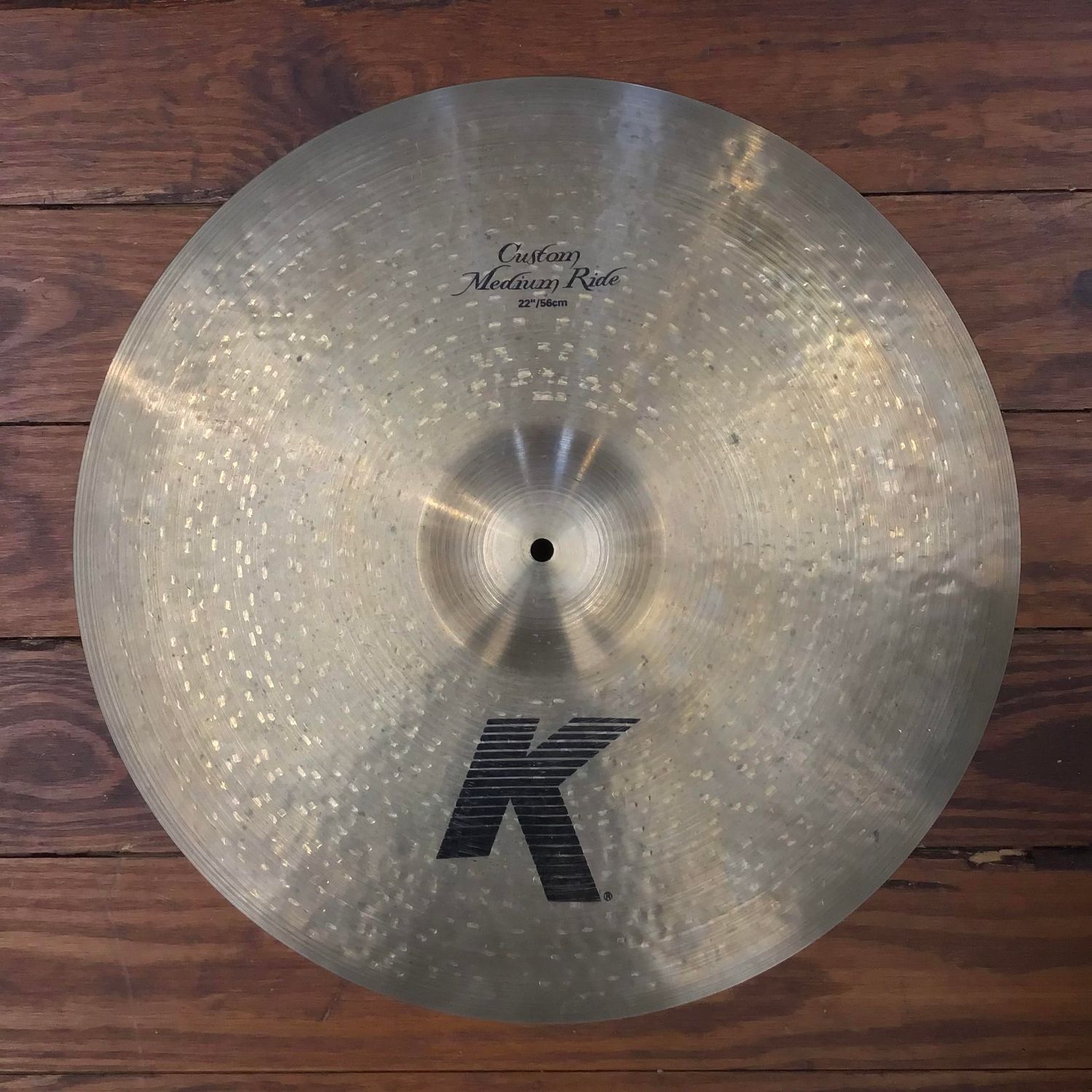 USED Zildjian K Custom 22&quot; Medium Ride Cymbal