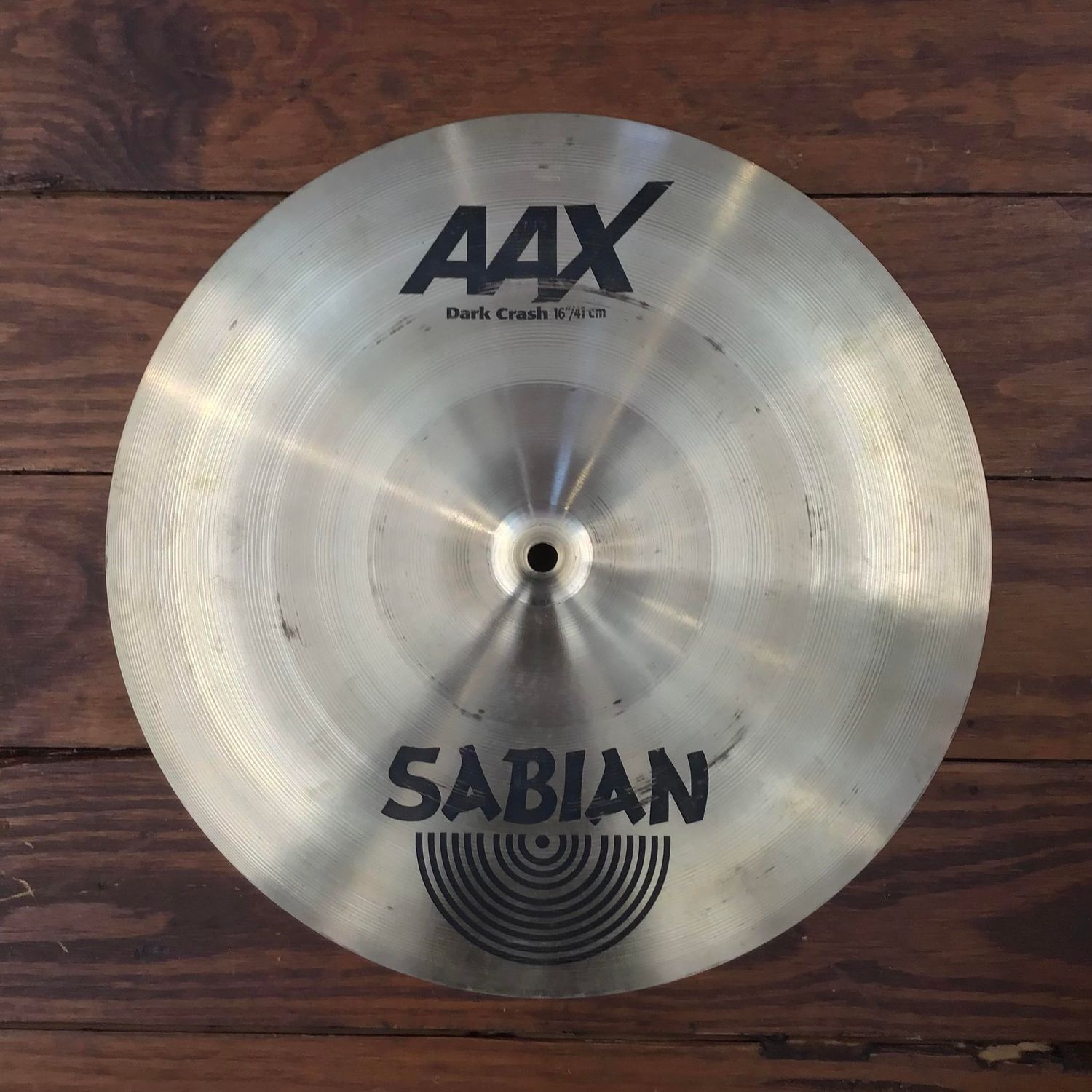 USED Sabian AAX 16&quot; Dark Crash Cymbal