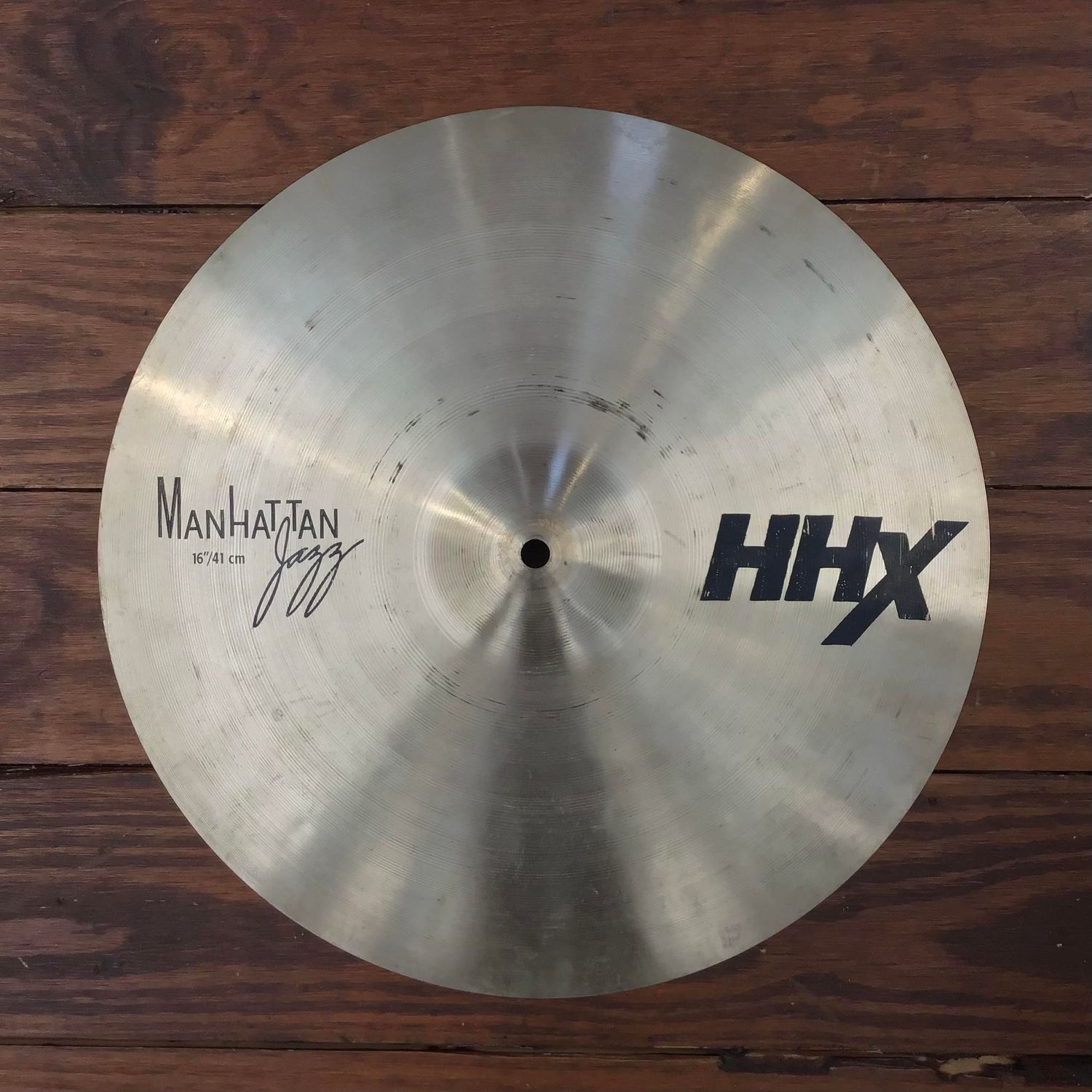 USED Sabian HHX 16&quot; Manhattan Jazz Crash Cymbal
