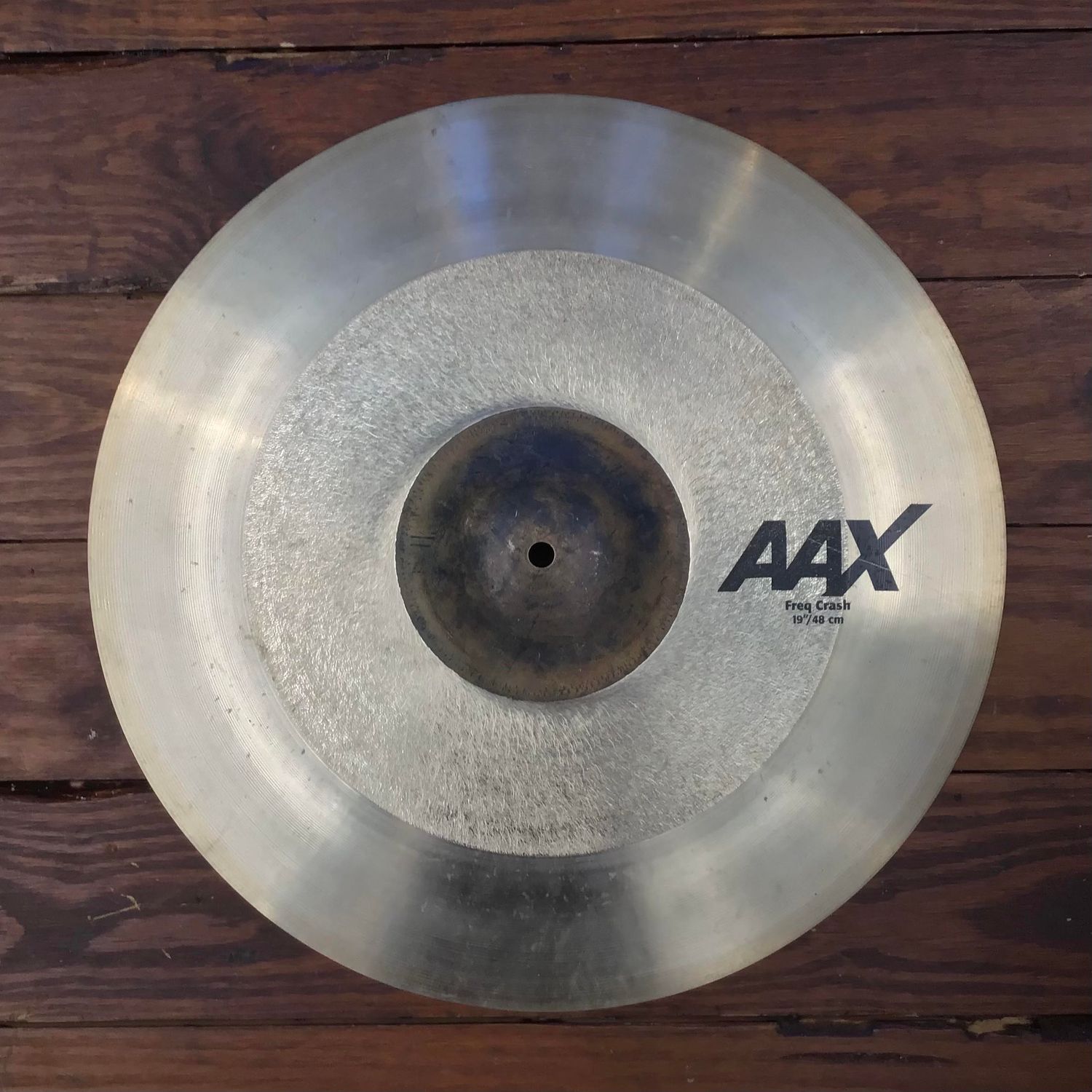USED Sabian AAX 19&quot; Freq Crash Cymbal
