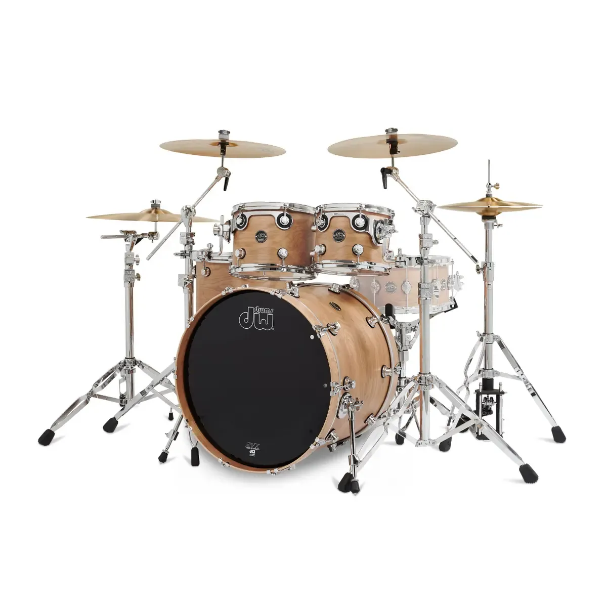 DW Performance Birch, Limited Edition 4pc Drum Kit - &quot;Satin Natural&quot;