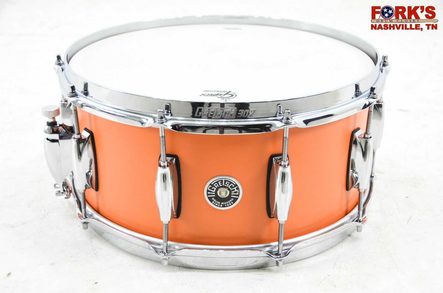 Gretsch Brooklyn 6.5x14 Snare Drum - &quot;Cameo Coral&quot;
