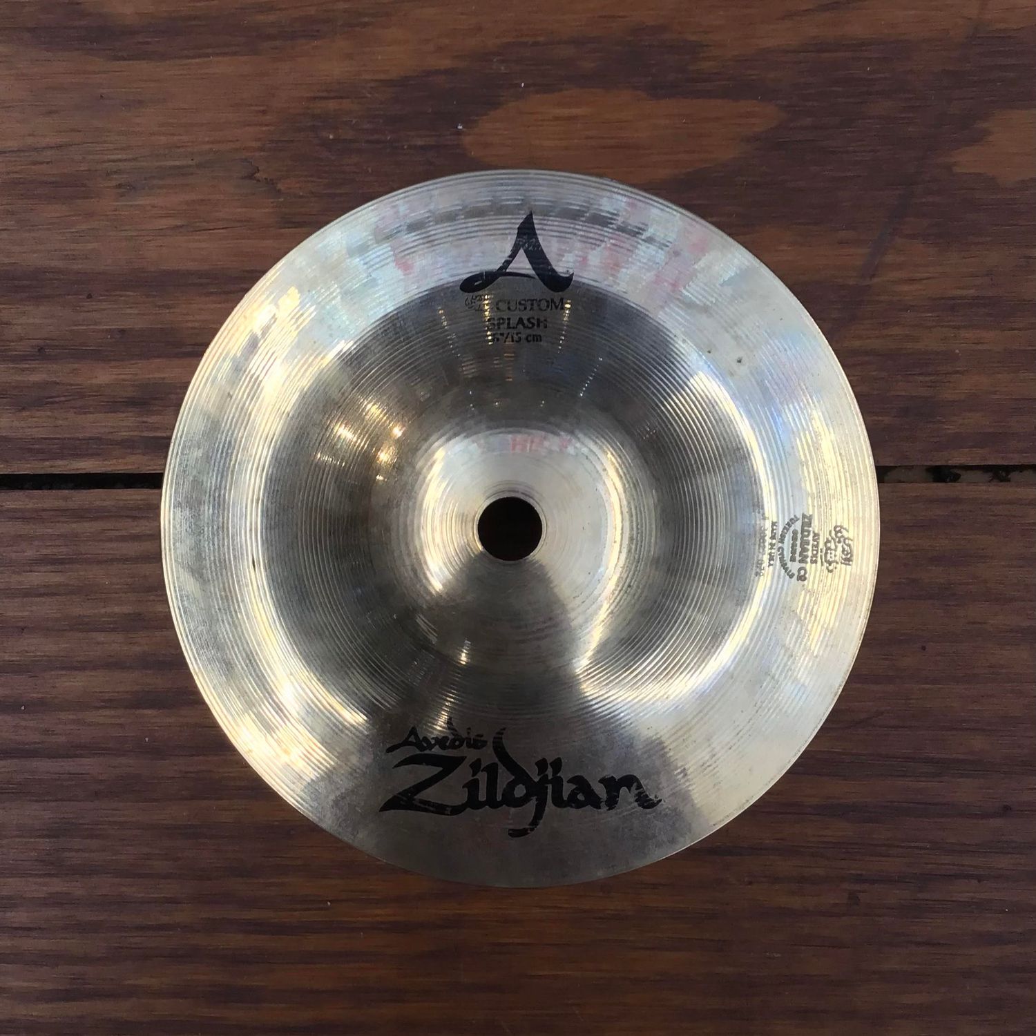 USED Zildjian A Custom 6&quot; Splash Cymbal (JD)