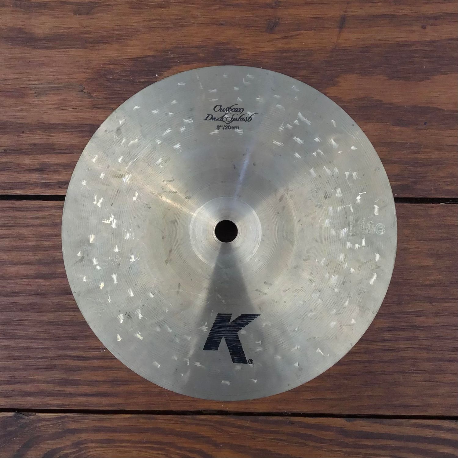 USED Zildjian K Custom 8&quot; Dark Splash Cymbal (JD)