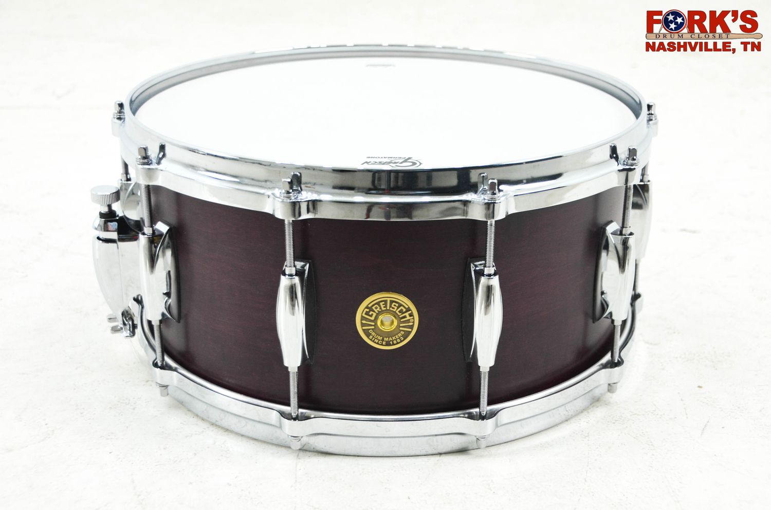 Gretsch Ridgeland 6.5x14 Snare Drum - &quot;Satin Purple&quot;