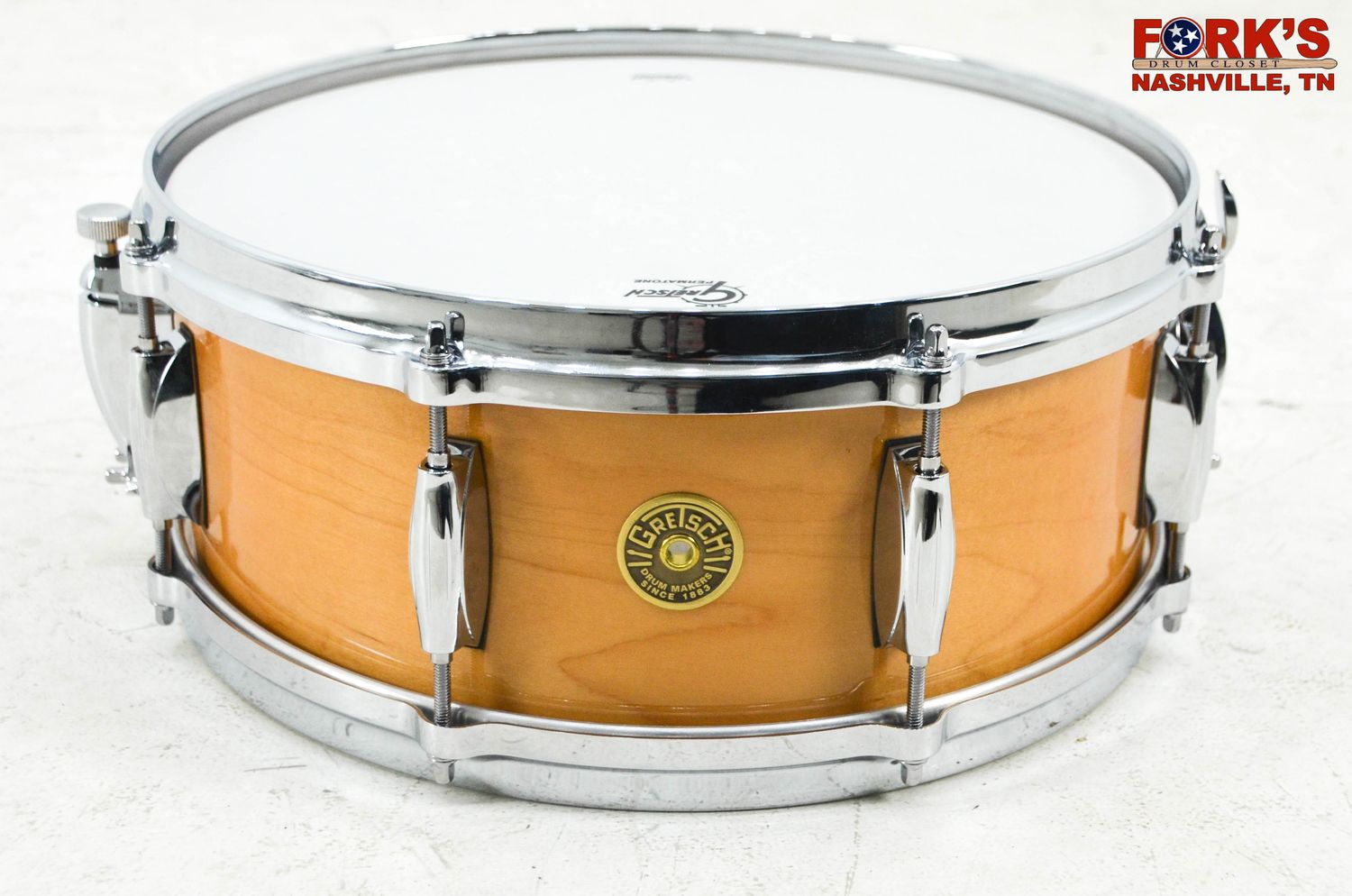 Gretsch USA 5.5x14 Snare Drum - &quot;Millennium Maple Gloss&quot;