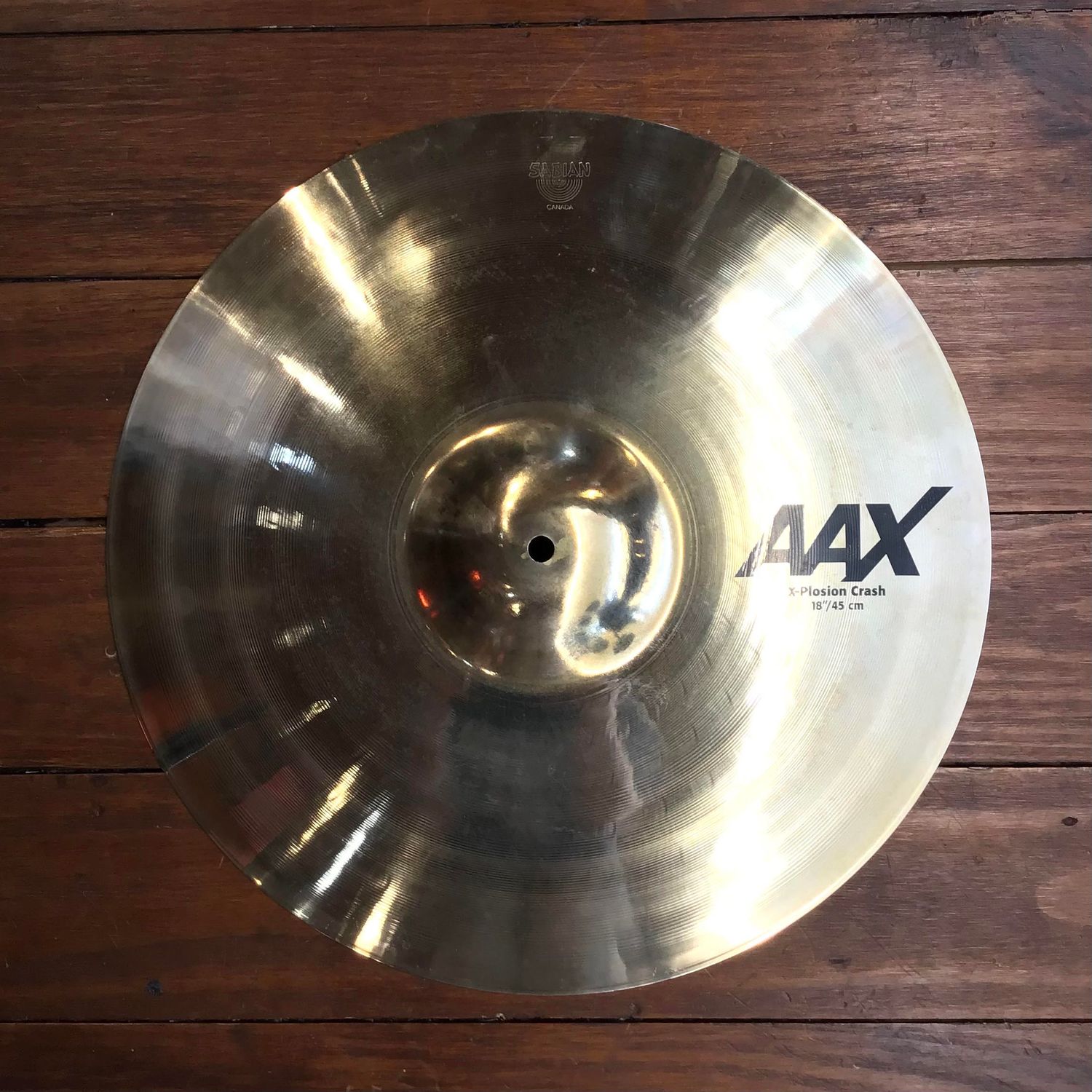 USED Sabian AAX 18&quot; X-Plosion Crash Cymbal