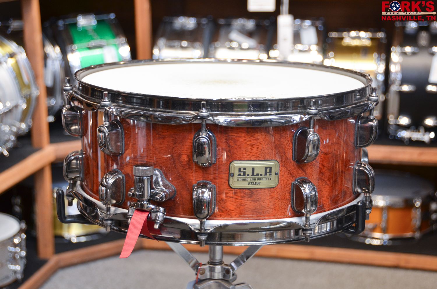USED Tama SLP 6x14 Bubinga Snare Drum (JD)